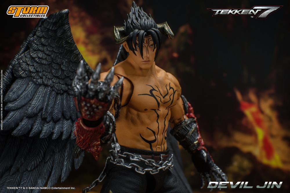 Tekken 7 Devil Jin 1/12 Scale Figure - Image 19