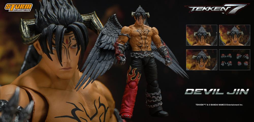 Tekken 7 Devil Jin 1/12 Scale Figure - Image 23