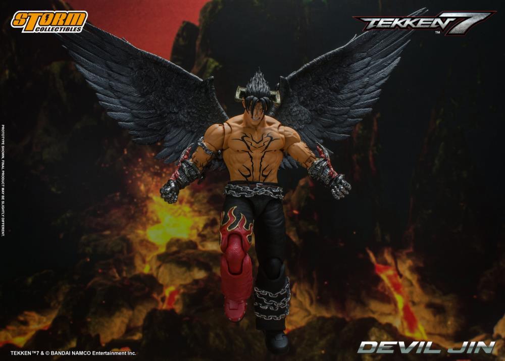 Tekken 7 Devil Jin 1/12 Scale Figure - Image 6