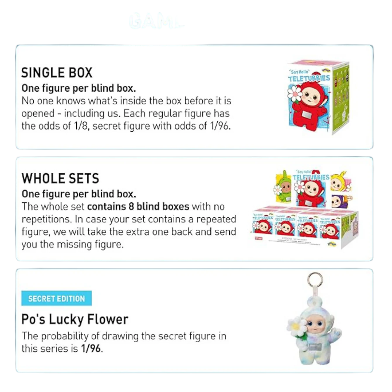 Teletubbies Say Hello Series Blind Box - Image 2