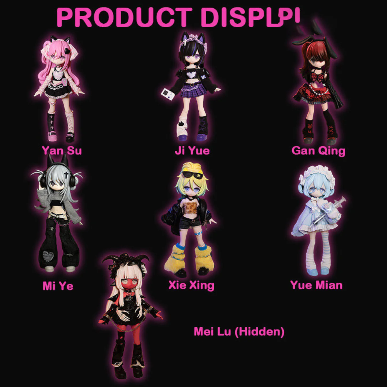 Ten Thousand Escape Plans Series Action Figure BJD Blind Box - Image 3