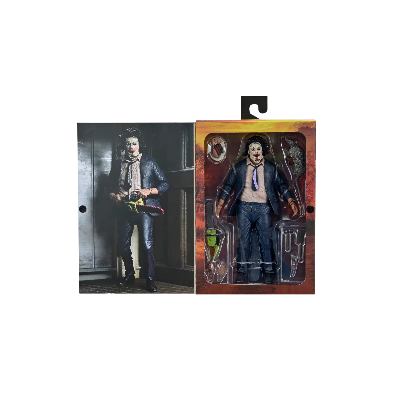Texas Chainsaw Massacre - 50th Anniversary Ultimate Leatherface with Pretty Woman Mask 7" Scale Action Figure - Image 4