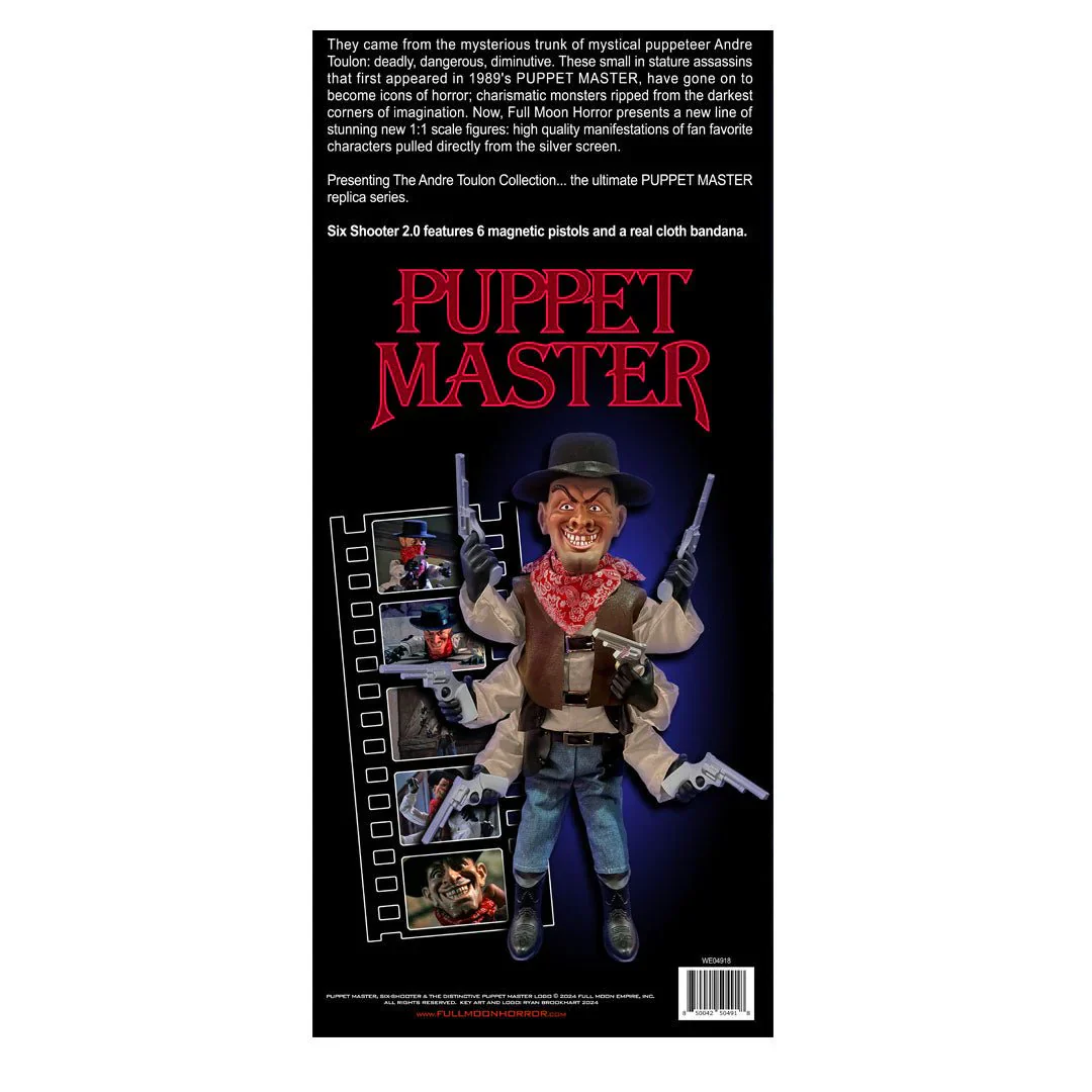 The Andre Toulon Puppet Master Replica Collection - SIX SHOOTER - Image 2