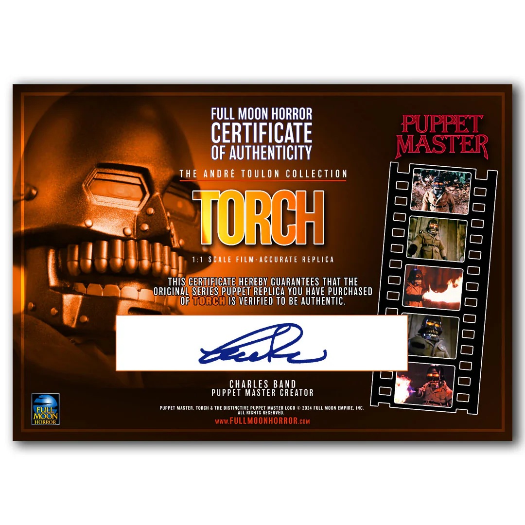 The Andre Toulon Puppet Master Replica Collection - TORCH - Image 2
