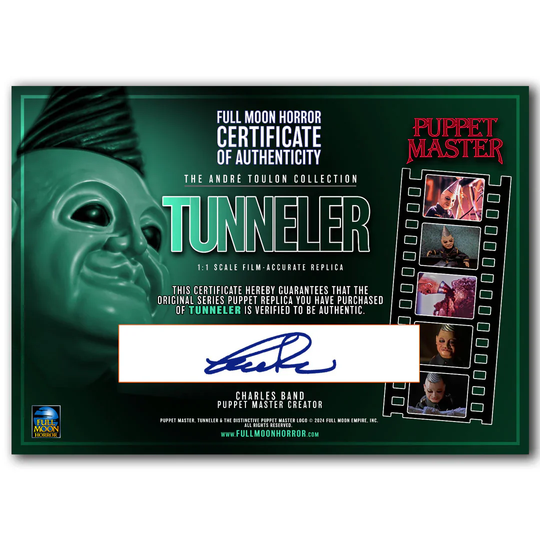 The Andre Toulon Puppet Master Replica Collection - TUNNELER - Image 2