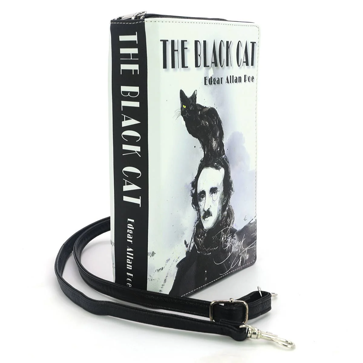 The Black Cat Book Clutch Bag n Vinyl - Image 2