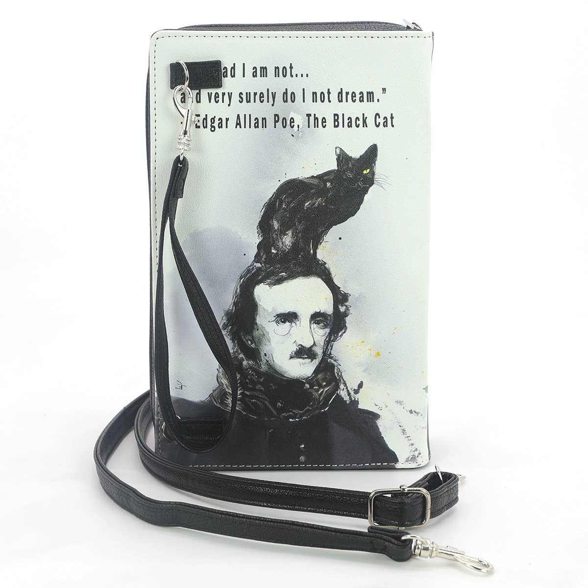 The Black Cat Book Clutch Bag n Vinyl - Image 3