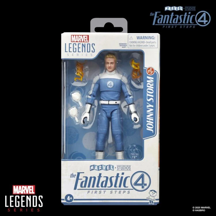The Fantastic Four: First Steps Marvel Legends Johnny Storm Action Figure - Image 3