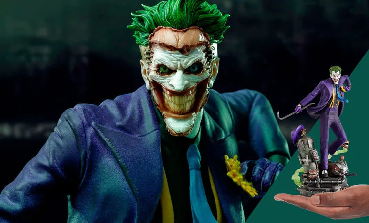 The Joker Deluxe 1:10 Scale Statue by Iron Studios - Image 2
