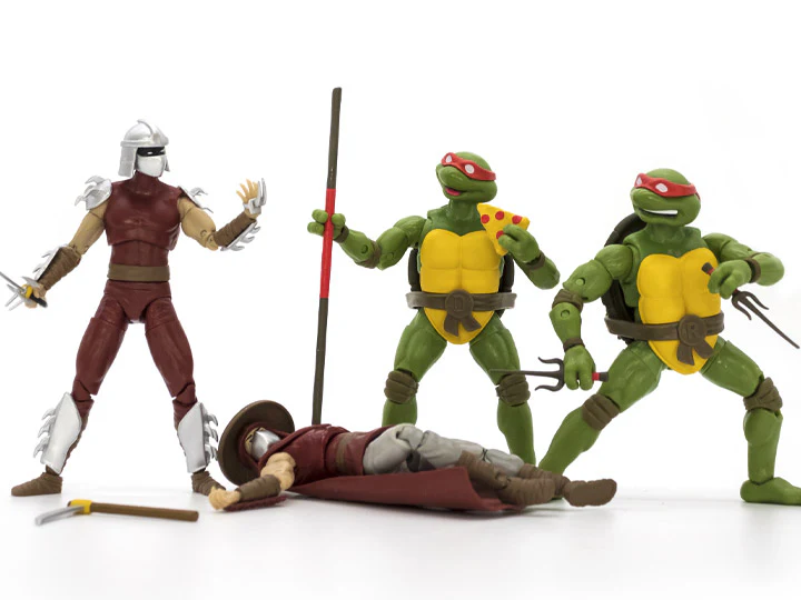 The Loyal Subjects BST AXN Eastman & Laird's Teenage Mutant Ninja Turtles PX Action 4 Pack Set 2 - Image 2