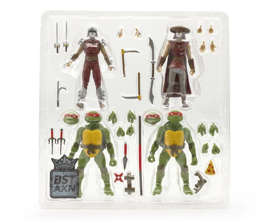 The Loyal Subjects BST AXN Eastman & Laird's Teenage Mutant Ninja Turtles PX Action 4 Pack Set 2 - Image 7