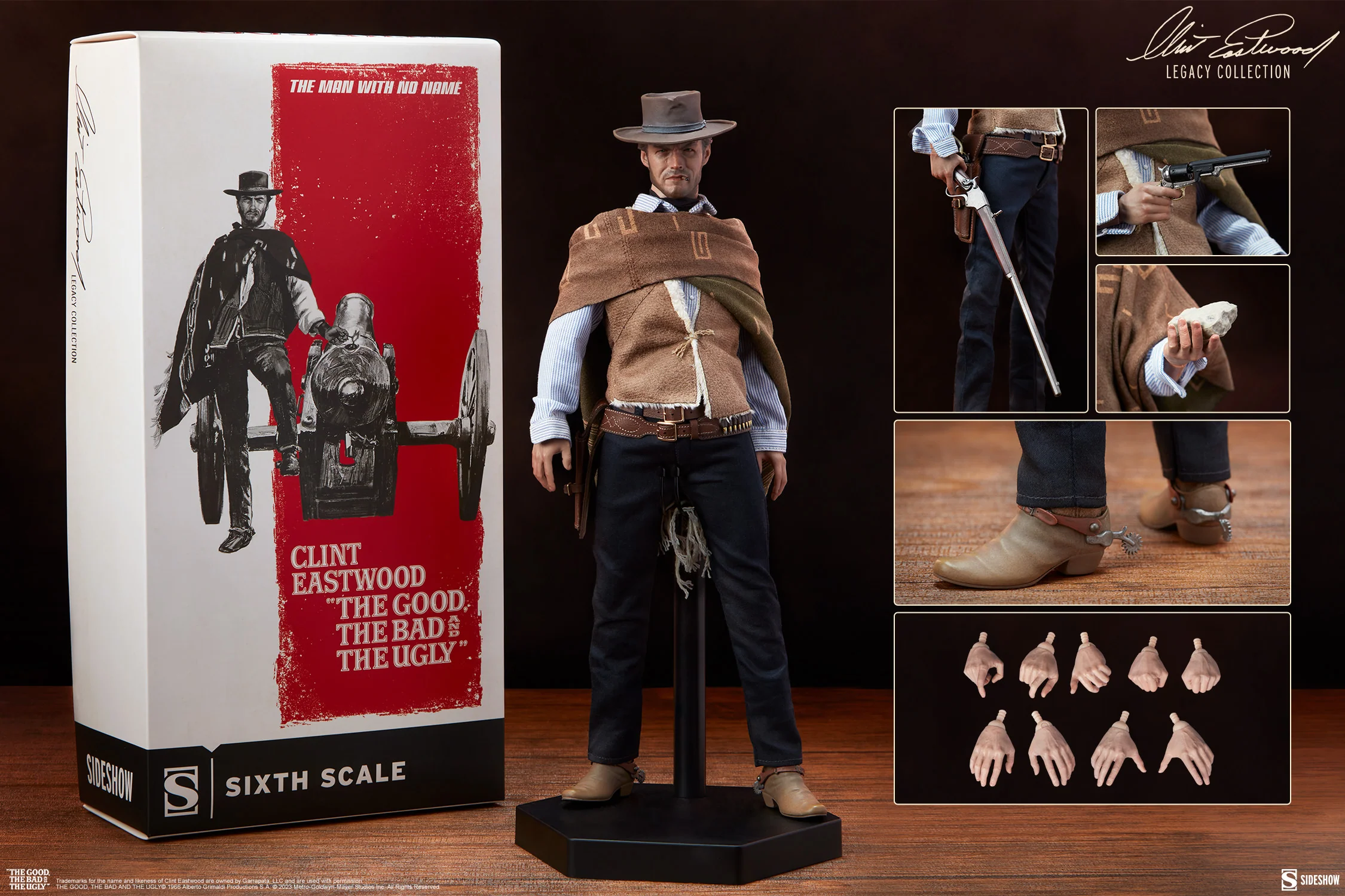 The Man With No Name Sixth Scale Figure - Image 4