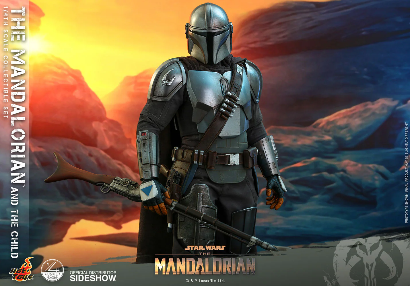 The Mandalorian and The Child Collectible Set by Hot Toys - Image 2