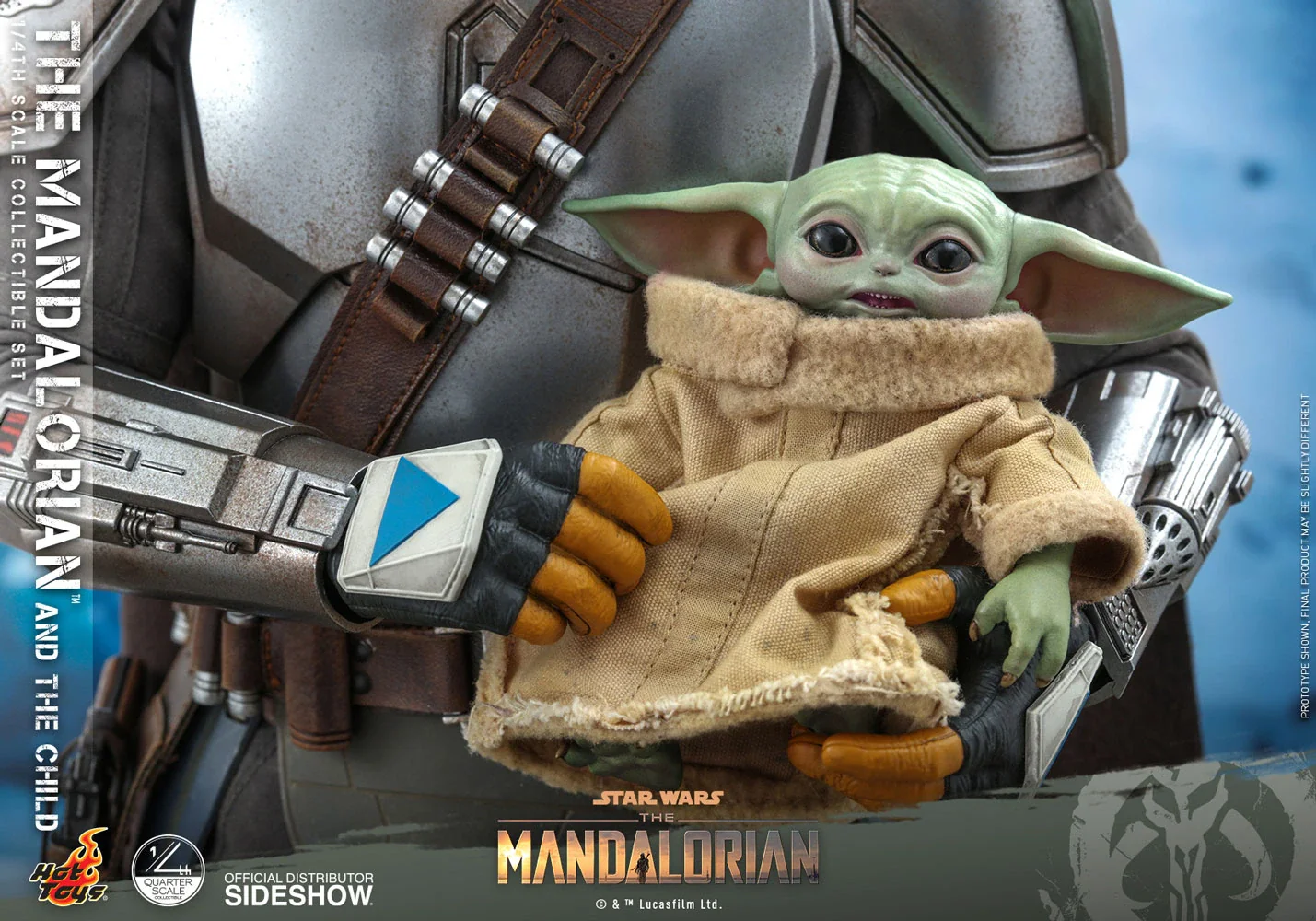 The Mandalorian and The Child Collectible Set by Hot Toys - Image 3