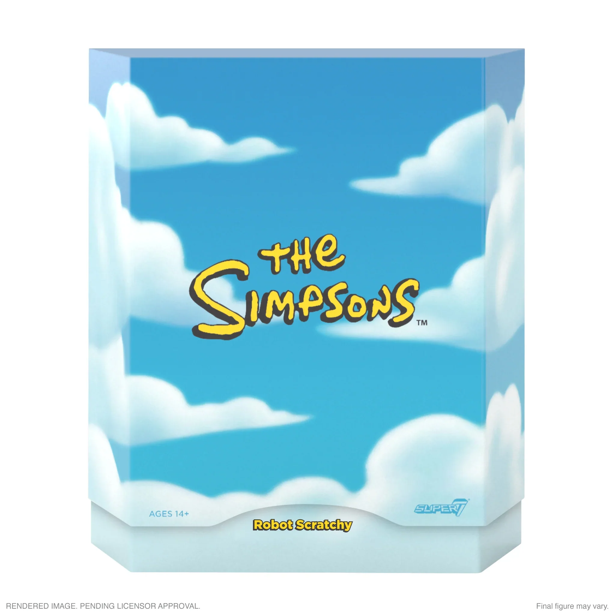 The Simpsons ULTIMATES! Wave 1 Robot Scratchy - Image 3