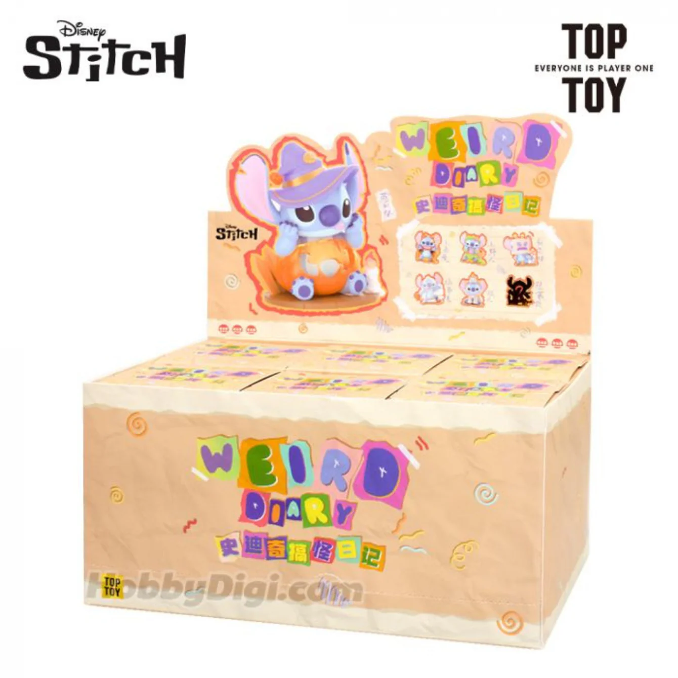 TOP TOY Blind Box - Disney Stitch's Weird Diary Series - Image 2