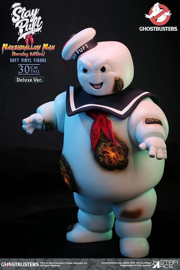 Toys Ghostbusters: Stay Puft Marshmallow Man (Burning Edition) Deluxe Vinyl Figure - Image 4