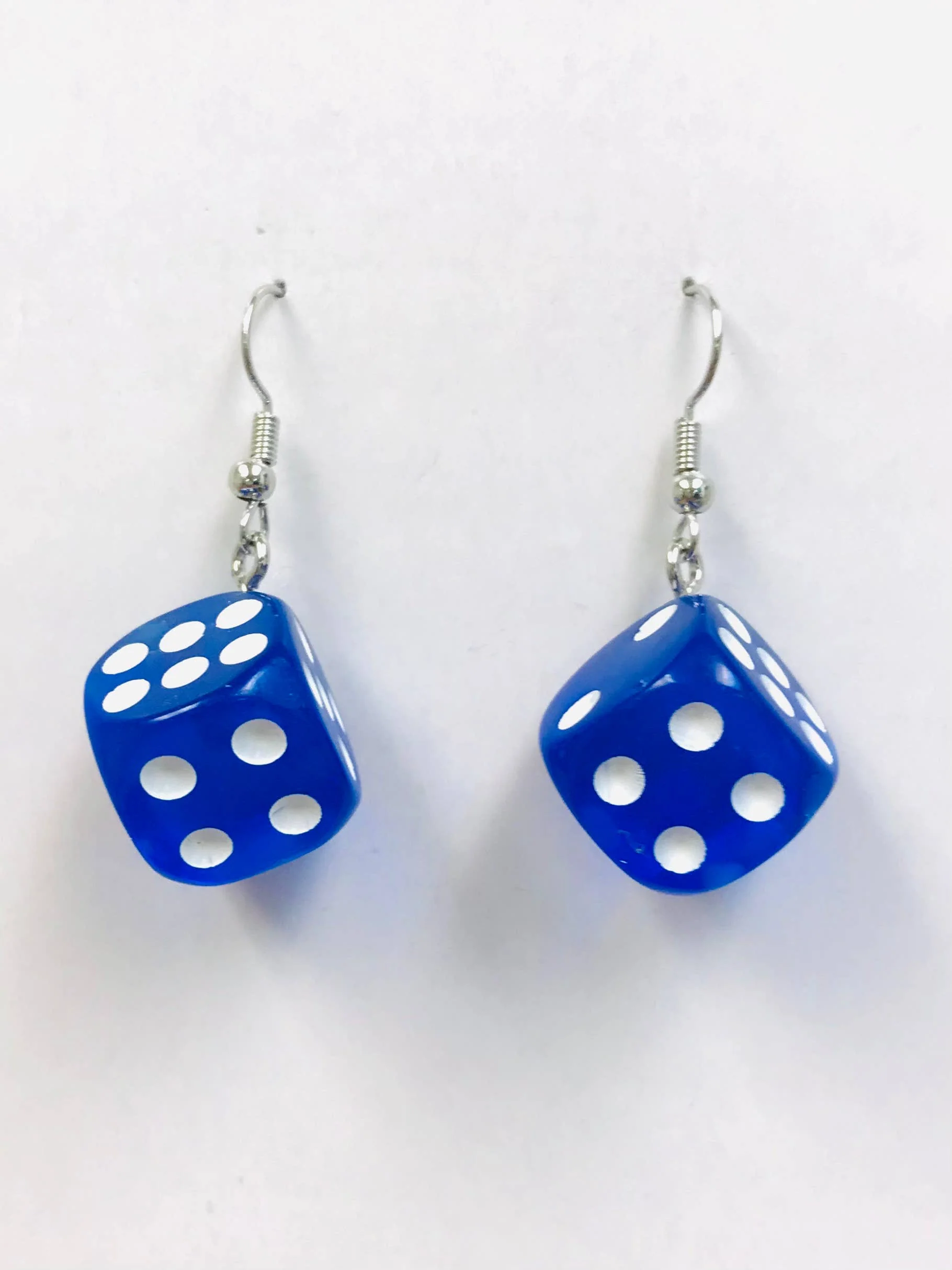 Transparent Color Dice Earrings - Image 5