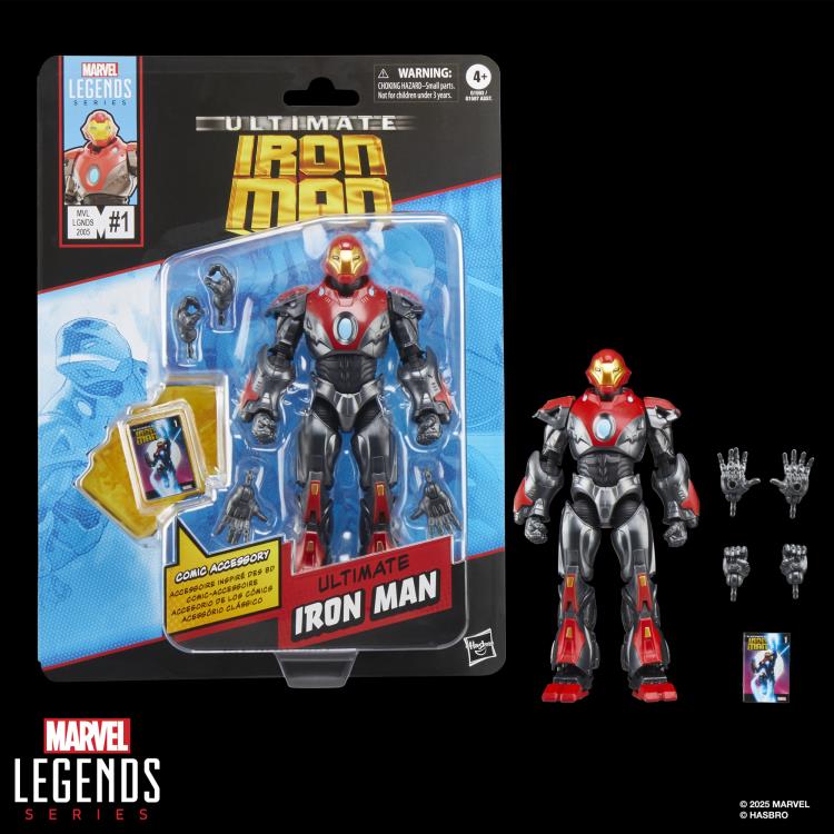 Ultimate Iron Man #1 Marvel Legends Iron Man Action Figure - Image 2