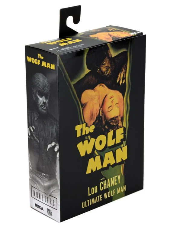 Universal Monsters Ultimate The Wolf Man (Black & White) Figure - Image 22