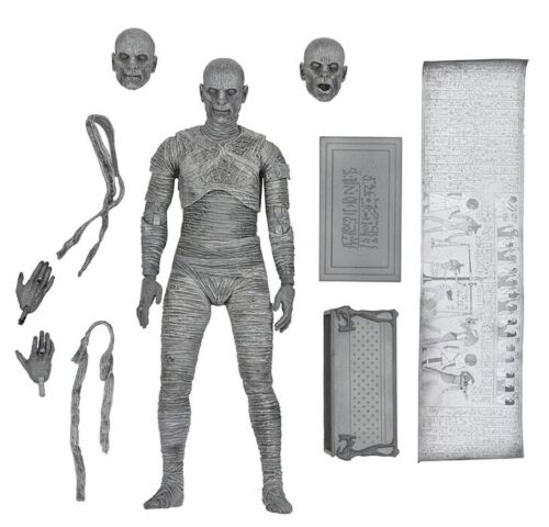 Universal Monsters 7 Inch Action Figure Ultimate - Mummy Black & White Version - Image 2