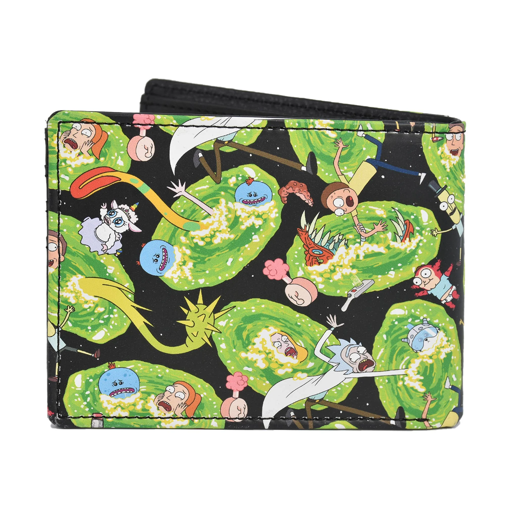 Wb Adult Swim Rick And Morty Aop Bifold Wallet - Image 3