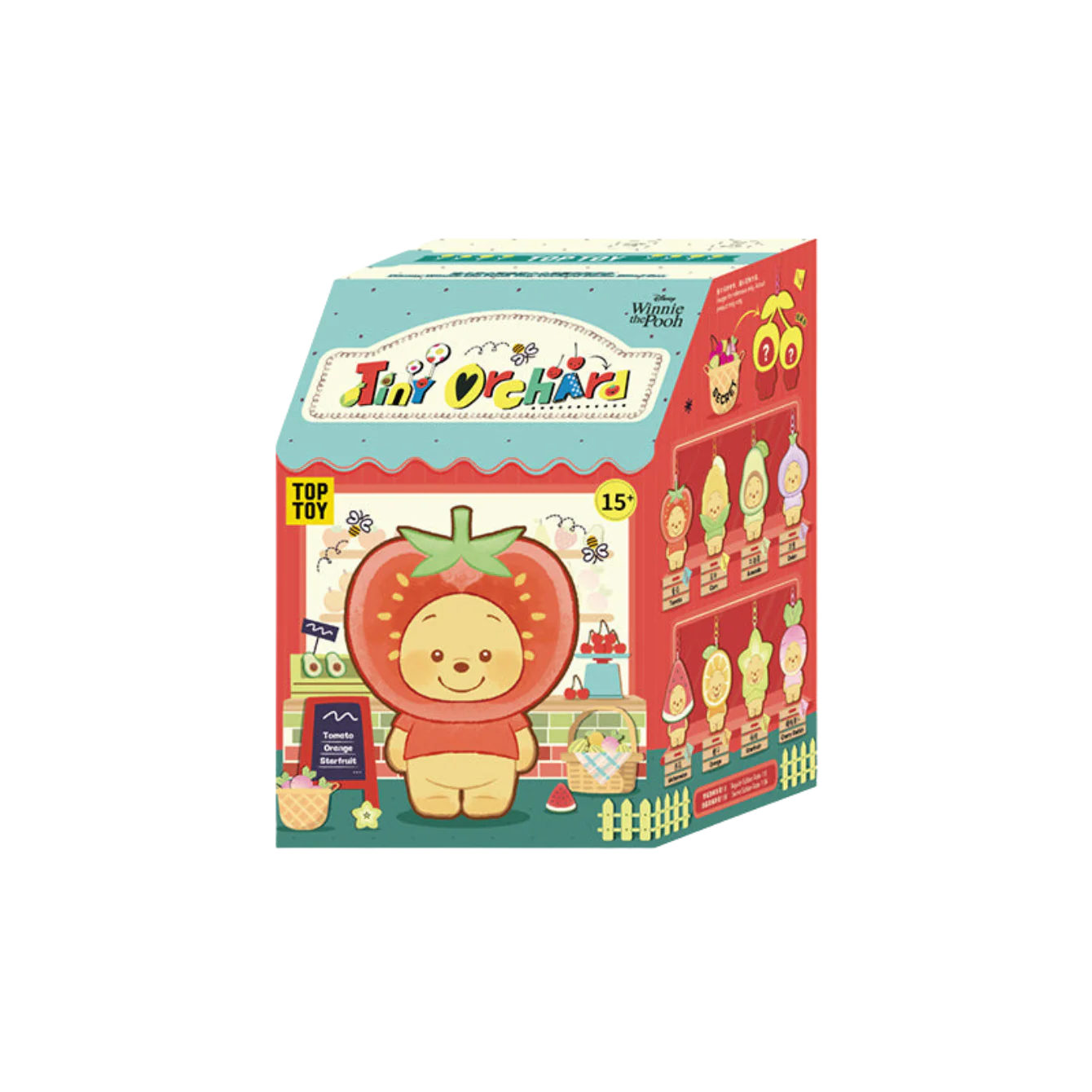 Winnie The Pooh Tiny Orchard Fruit Keychain Series Blind Box - Image 2