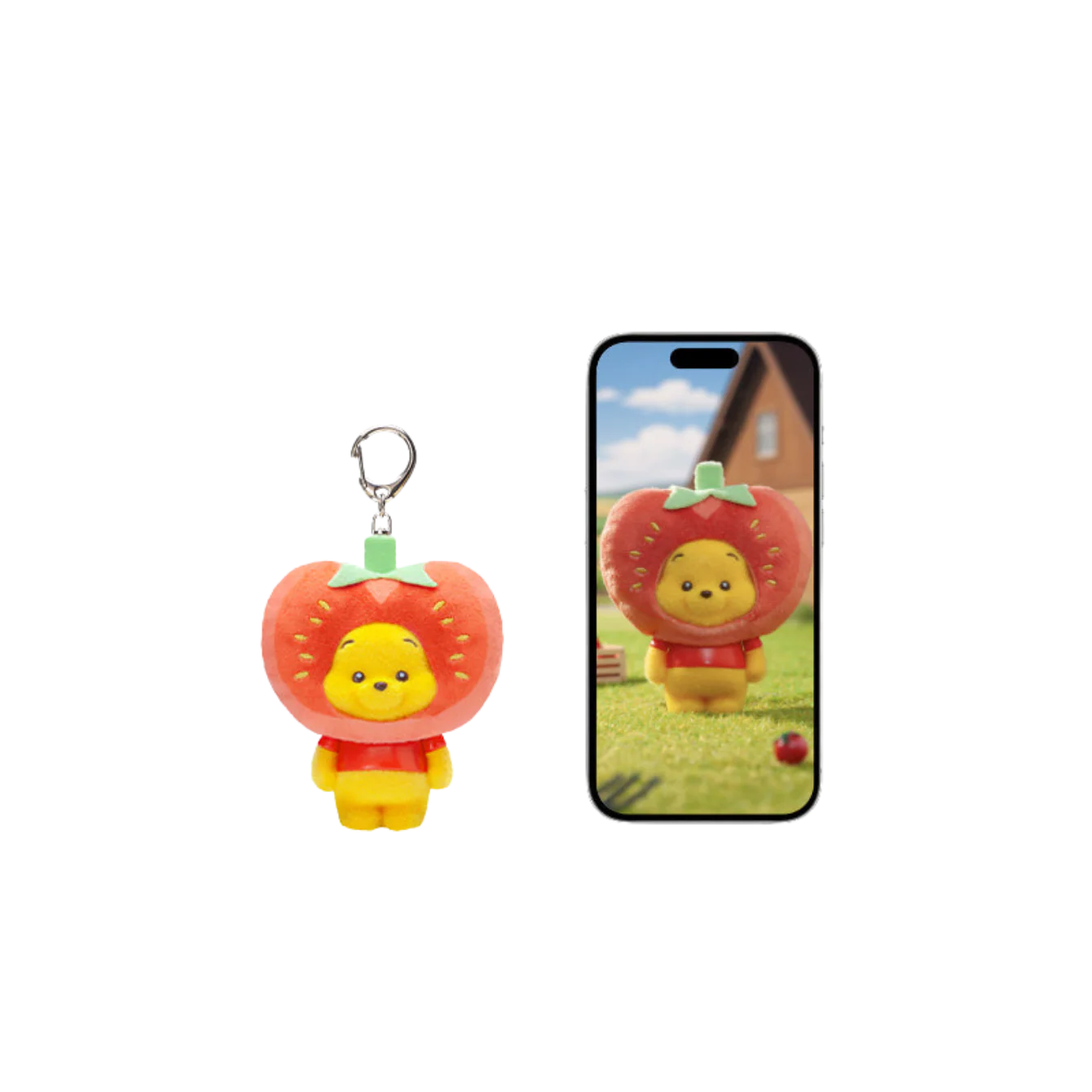 Winnie The Pooh Tiny Orchard Fruit Keychain Series Blind Box - Image 4