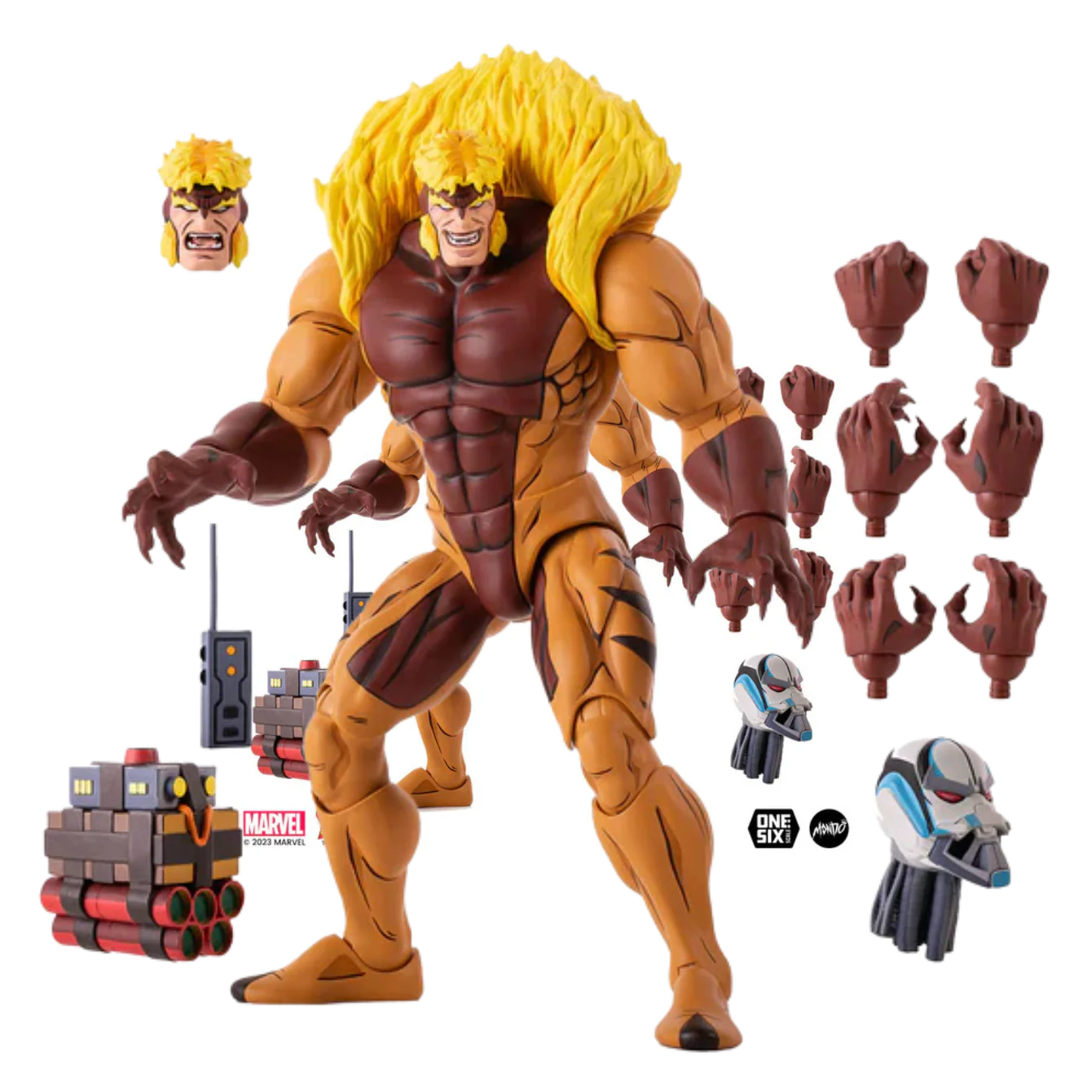 X-Men: The Animated Series - Sabretooth 1/6 Scale Figure - Image 2
